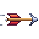 Animated pixel-art arrow sprite from SpritePilot's free Combat pack