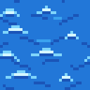 Animated pixel-art water tile from SpritePilot's free Environment pack
